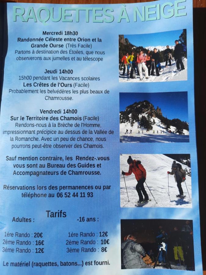 La Petite Foret Chamrousse 1700 Екстериор снимка